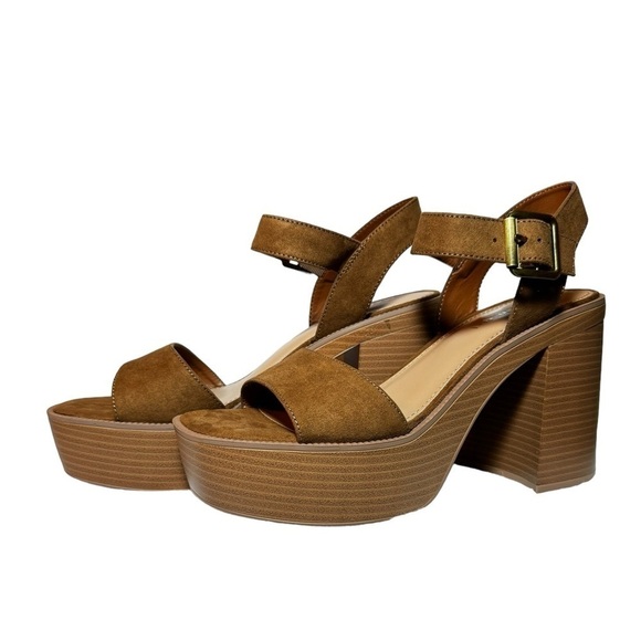 Madden Girl Goldie Platform Sandals Size 9.5 - Picture 5 of 9